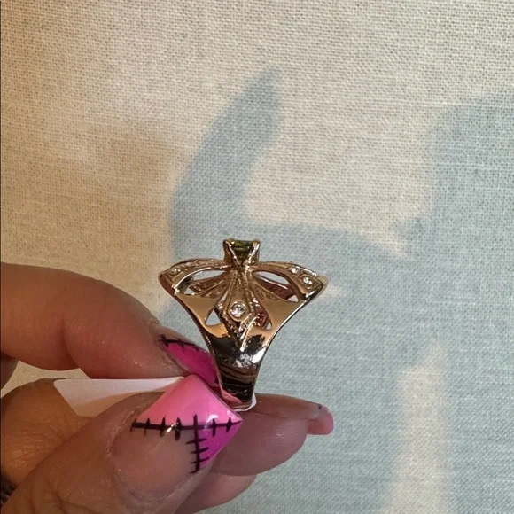 FJ Fallon peridot gemstone Ring - Picture 3 of 3